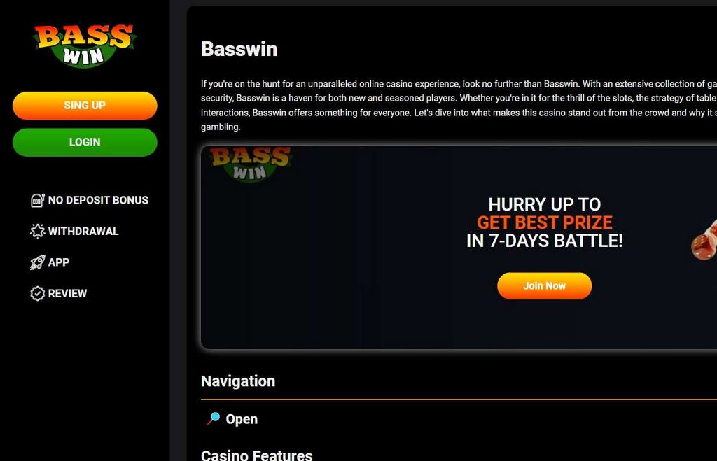 The Online Video Game Library at Bass Win Gambling Enterprise